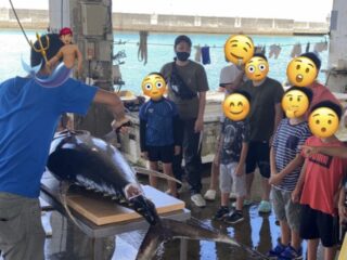 ゴールデンウィーク・誕生会・マグロ解体