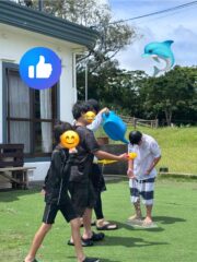 今年の夏のスタートは… 🎈水遊びから始まりました！