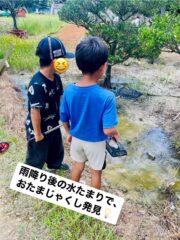 【お外での遊び🏀🐞🥏】