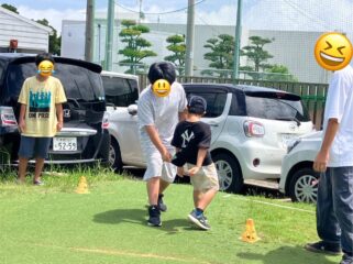 年齢差を超えて楽しんだ「しっぽとりゲーム」🔥