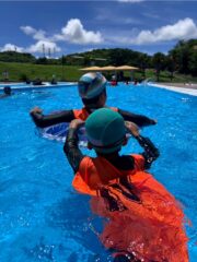 ＼ユインチ南城プールで夏を満喫！／